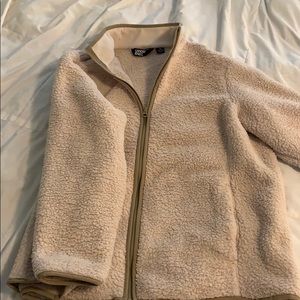 Lands End Sherpa Fleece Jacket